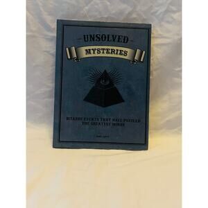 UNSOLVED MYSTERIES Bizarre Events Paperback Book Joel Levy 2016